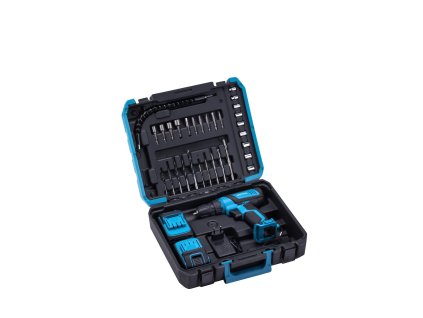 Sada vrtačka-šroubovák 21 V 2 Ah + příslušenství KD3355