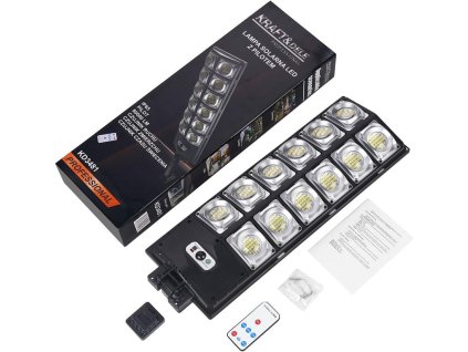 SOLÁRNÍ LED LAMPY S DÁLKOVÝM OVLÁDÁNÍM KD3481