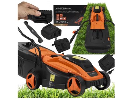 Akumulátorová sekačka 20 v 6 ah 30 l kd5410