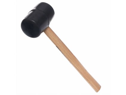 Gumové kladivo s dřevěnou rukojetí KD900