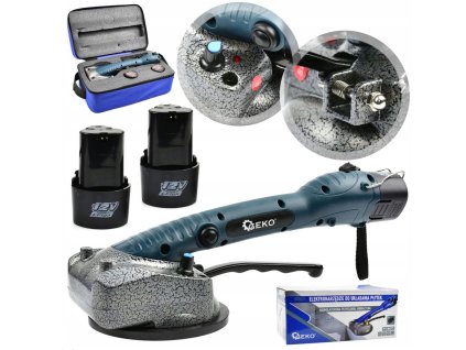 Vibrační přísavka pro na dlažbu 12V 2x Baterie