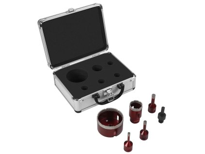 SADA DIAMANTOVÝCH VRTÁKŮ 6 KS. 6-68 mm M14 KD12643