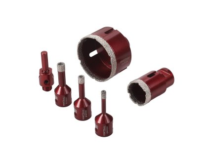SADA DIAMANTOVÝCH VRTÁKŮ 6 KS 6-68 mm KD5953