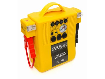 Jump starter 4W1 – multifunkční zařízení – startování, kompresor, svítilna KD1922