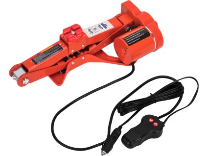 Automobilový zvedák elektrický zvedák trapezoidální žaba 12 V 3t kufr KD1369