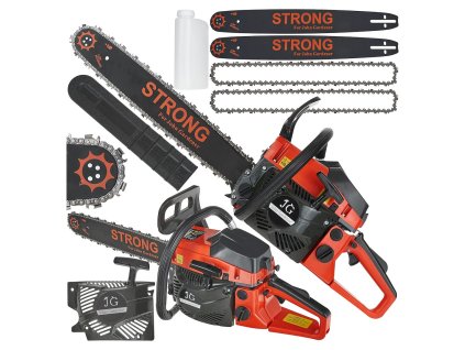 54936 benzinova retezova pila big 5800 20 starter retez vodici lista 1