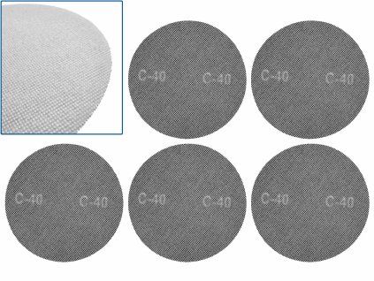 55251 brusna sitka na suchy zip 225 mm p40 5 250