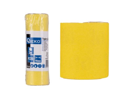 55353 brusny papir role 115 mm x 3 m p220 100