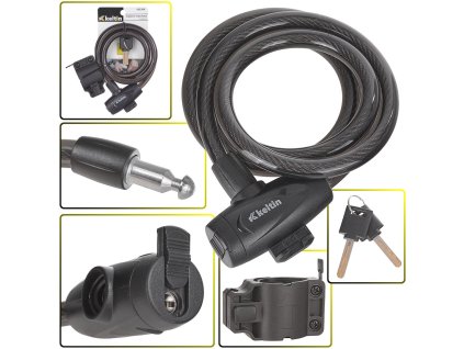 55572 cyklisticky zamek na klic 12x1200 mm 60