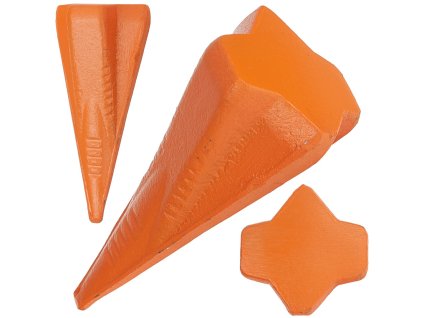 55914 ctyrnasobny klin na stipani dreva 1 8 kg ocelovy 10