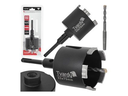 56100 diamantova derovka turbo 82 mm sds plus m16 20