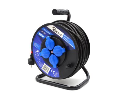 57153 elektricka prodluzovaci snura s navijakem 3x1 5 mm2 50 m ip44 1