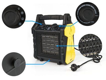 57264 elektricky keramicky ohrivac radiator 2 kw 1