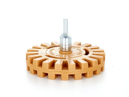 57723 gumovy kotouc na odstranovani lepidla adapter vroubkovany 100