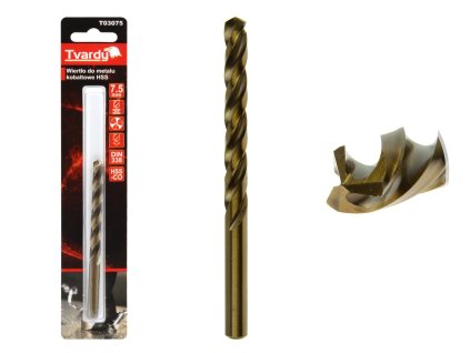 59388 kobaltove vrtak do kovu hss m35 7 5 mm 1 48 288