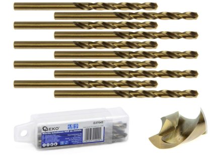 59442 kobaltove vrtaky hss do kovu 4 5 mm 10 770
