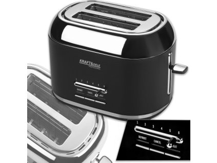 Toster KRAFT&DELE KD4154 – 1000 W, funkce proti přichycení
