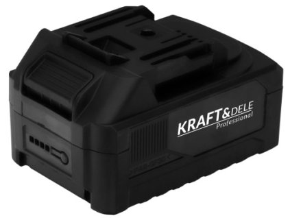 Lithiová baterie KRAFT&DELE 20 V 6ah s indikátorem nabíjení pro sekačky KD5411, 5412