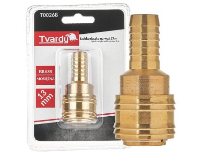 61935 mosazna rychlospojka na hadici 13 mm typ zensky 1 10 100