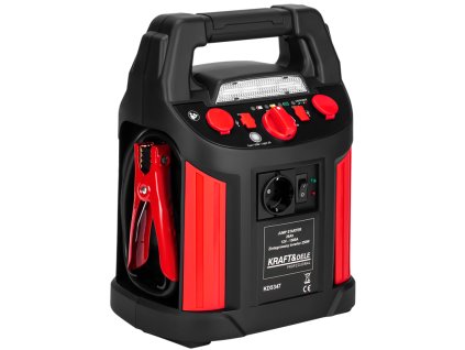 Multifunkční startovací stanice 12 V KD5347 s kompresorem a inverterem