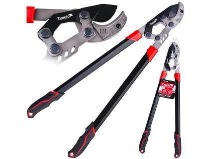 63429 nuzky na vetve s prevodovkou a kovadlinovym ostrim 790 mm 65mn ptfe 12