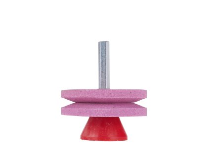 64269 ostrzalka do nozy kosiarek na wiertarke wkretarke 2x53mm hex 100