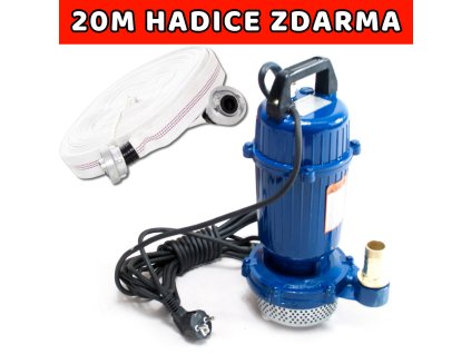 Ponorné kalové čerpadlo + ZDARMA 20m hasičská hadice