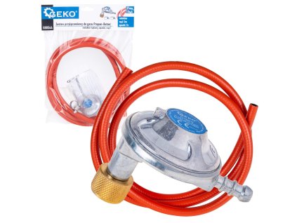 66891 pripojovaci sada pro propan butan uhlovy reduktor svorky a hadice 2 m