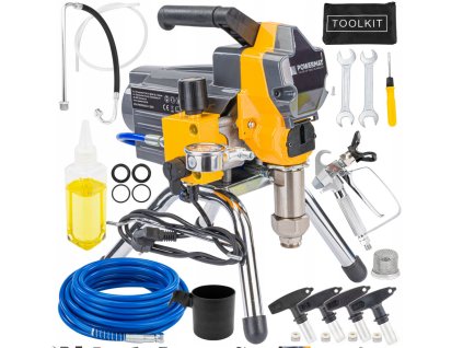 Screenshot 2024 07 09 at 11 25 10 AGREGAT MALARSKI HYDRODYNAMICZNY TŁOKOWY MARKI POWERMAT 1300W PISTOLET (PM PDM 1300M PRO PM1279) • Cena Opinie • Agregaty malarskie 15977341769 • Allegro