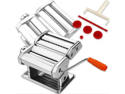 Ruční stroj na těstoviny 3v1 KD4127 - nerezový design
