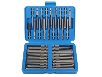 Sada dlouhých bitů 75 mm s magnetickým držákem, 50ks - KD11865