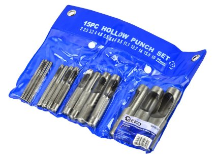 69105 sada prubojniku na kuzi 15 ks 2 22 mm 10 20