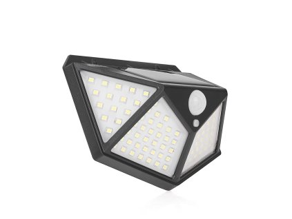 69969 solarni lampa se senzorem soumraku a pohybu 50 w svitidlo 100 led 100