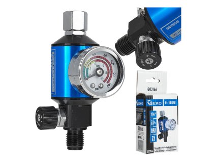 72027 tlakovy reduktor pro lakovaci pistoli s odlucovacem 1 4 100