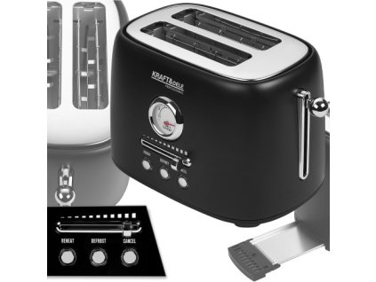 Toster KRAFT&DELE KD4155 – 1000 W, 11 stupňů opékání