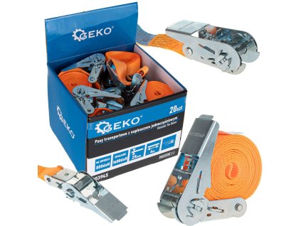 72126 transportni pas s napinakem jednodilny 25 mm x 4 m 800 kg 20 80