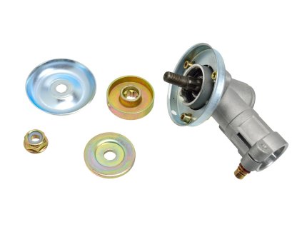 72474 uhlova prevodovka hlava pro kosacku profi 9 frez 28 mm stribrna japonsky typ 50