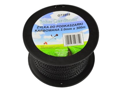 72885 vlasec pro vyzinacku zubkovany 2 0 mm x 300 m 8 12