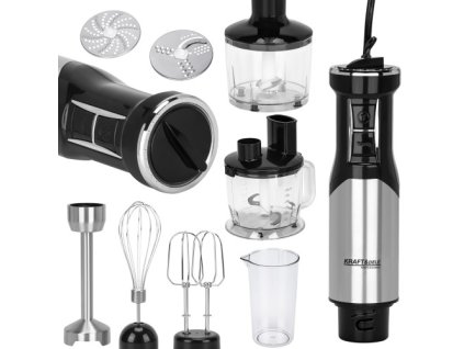 Výkonný kuchyňský mi × er 1500 W s příslušenstvím – model KD4182