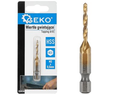 74265 zavitnik hss m3 x 0 5 mm hex 50 250