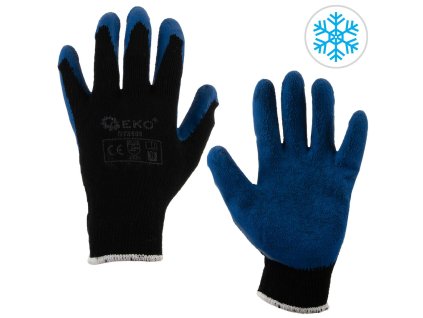 74409 zimni pracovni rukavice blue velikost 9 12 240