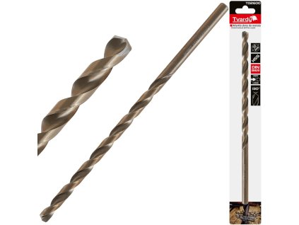 74436 zlate vrtak do kovu delka 10 0 x 265 mm hss din1869 25 100