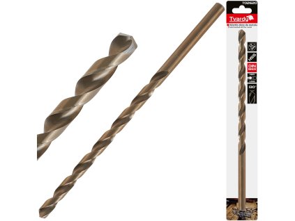 74445 zlate vrtak do kovu delka 12 0 x 295 mm hss din1869 25 100