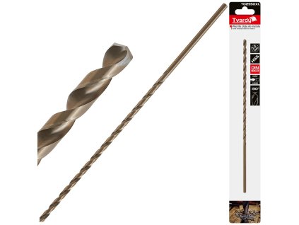 74454 zlate vrtak do kovu delka 5 0 x 245 mm hss din1869 50 200