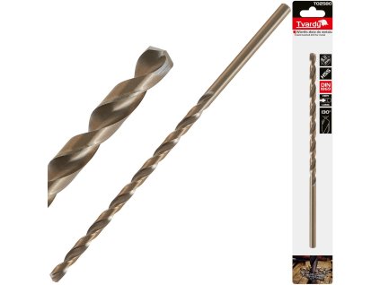 74466 zlate vrtak do kovu delka 8 0 x 240 mm hss din1869 25 100