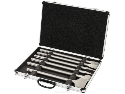 Sada sekáčů a dlát SDS Max (6 dílů) – PM-ZD-6T