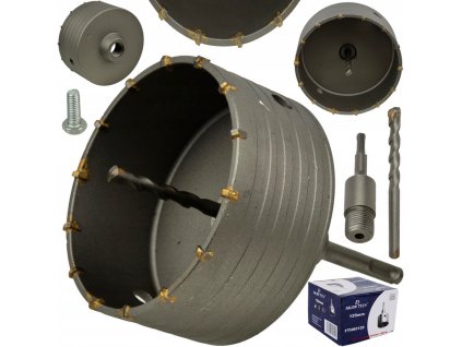 Screenshot 2025 05 12 at 12 43 39 OTWORNICA KORONKA 100 mm SDS PLUS FREZ DO BETONU (6927846094175) • Cena Opinie 12693145252 • Allegro