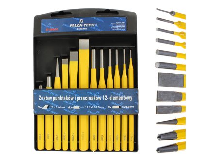 Screenshot 2025 05 12 at 13 05 32 ZESTAW WYBIJAKÓW WYBIJAKI PRZECINAKI 12 SZT (5907580138510) • Cena Opinie • Młotki przecinaki i dłuta 16862172623 • Allegro