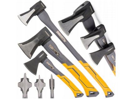 Screenshot 2025 05 12 at 14 29 59 ZESTAW SIEKIER SIEKIERA ROZŁUPUJĄCA TOPOREK 3 SZT (5902565279707) • Cena Opinie • Siekiery 16759303297 • Allegro