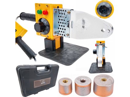 Screenshot 2025 05 19 at 14 00 47 ZGRZEWARKA DO RUR PCV PP 2000W 3 Matryce 20 32MM WALIZKA 320 ZESTAW (5906954291196) • Cena Opinie • Zgrzewarki 16880846880 • Allegro